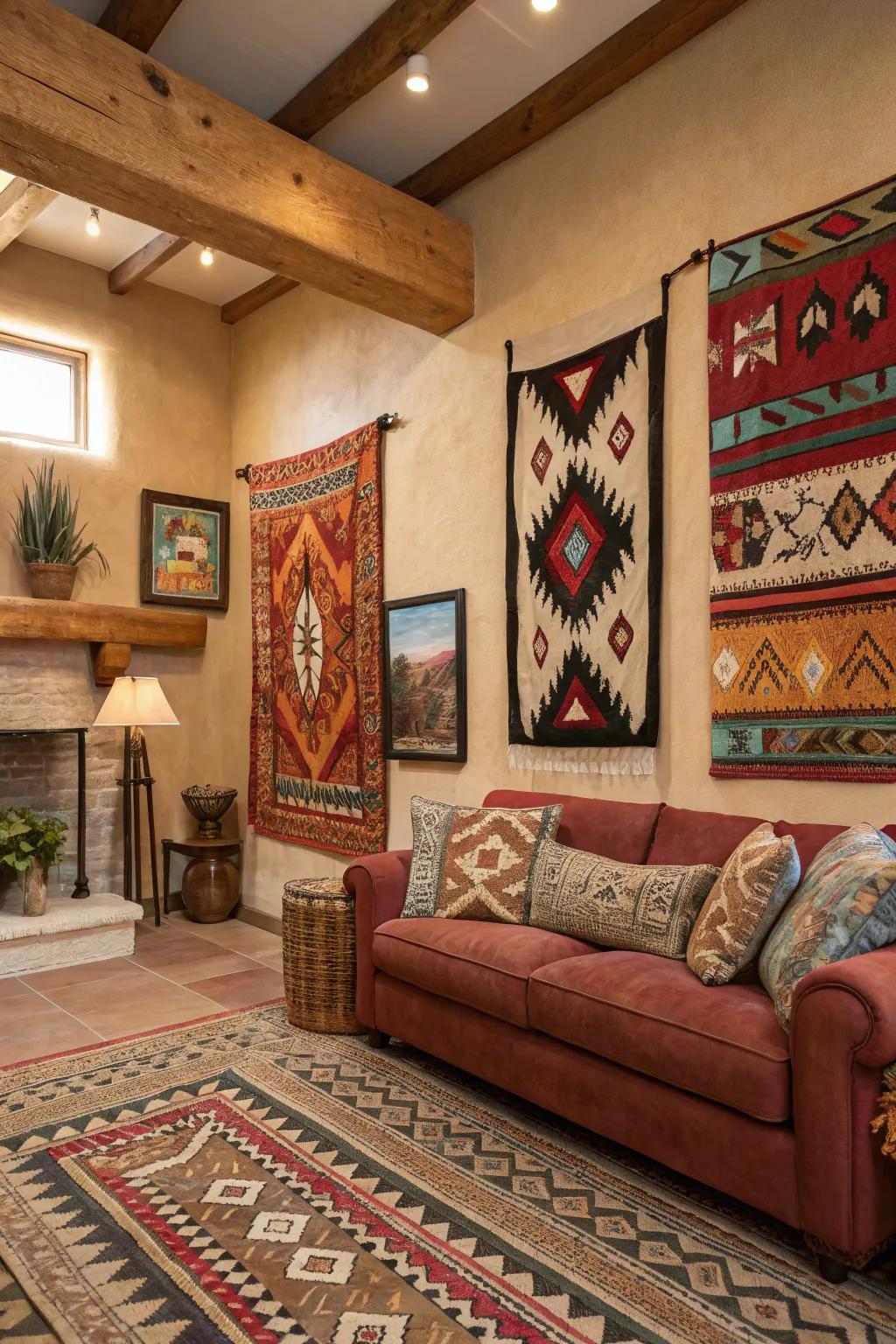 Striking artwork pieces make a compelling assertion.