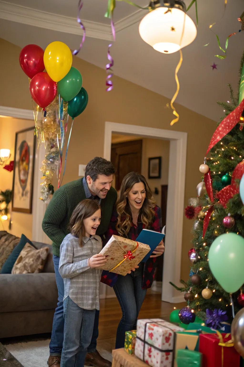 An exhilarating Yuletide treasure pursuit, impeccable for familial mirth.