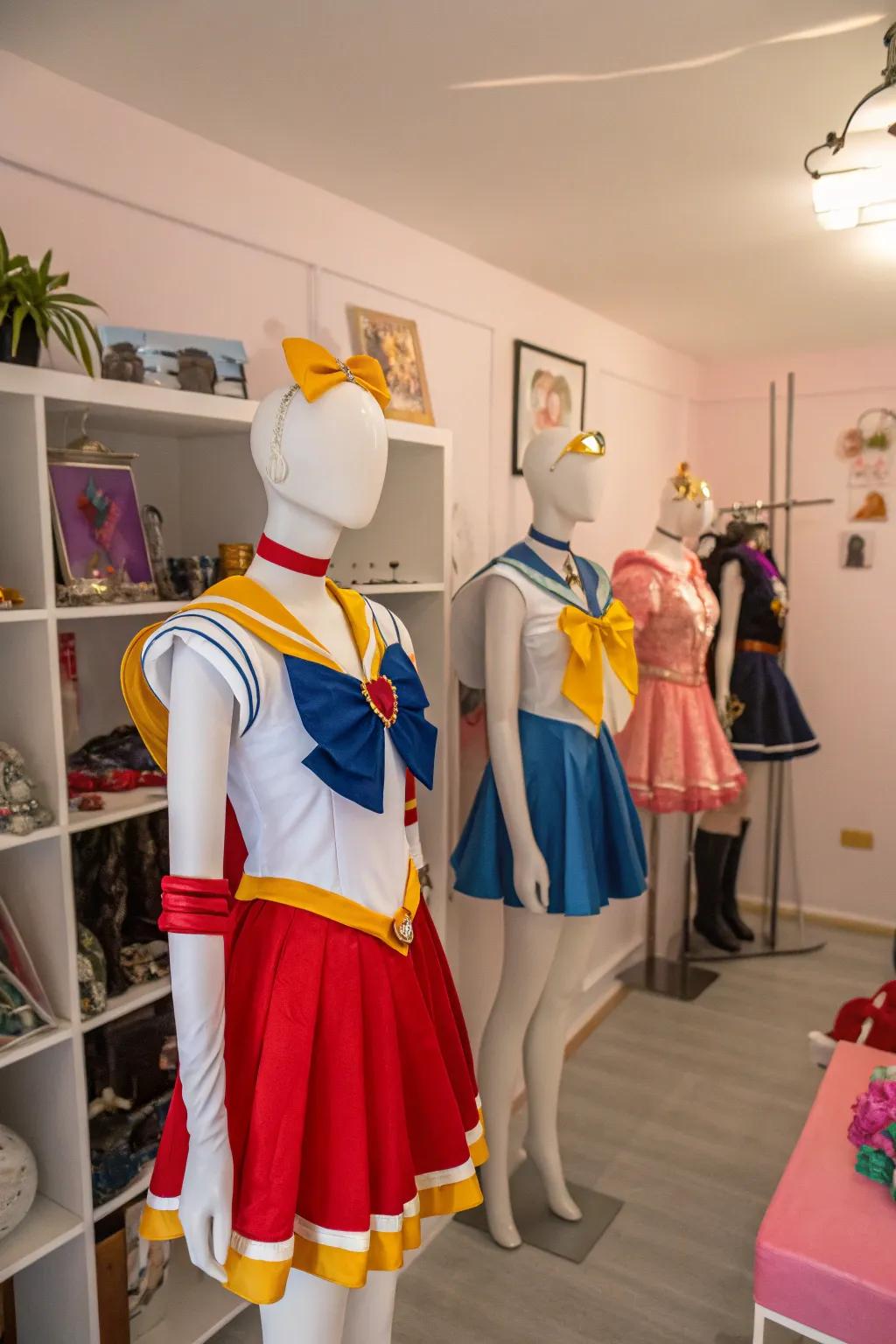 Exhibit your role-play creations with flair.