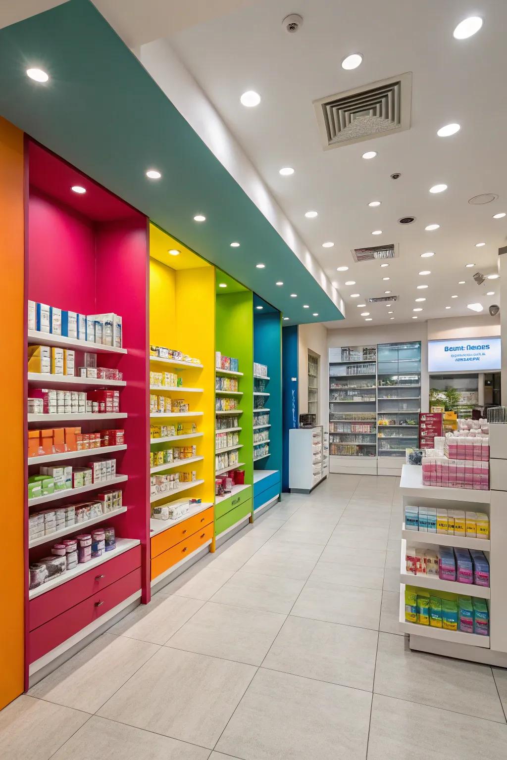 Unusual color palettes creating an unforgettable setting