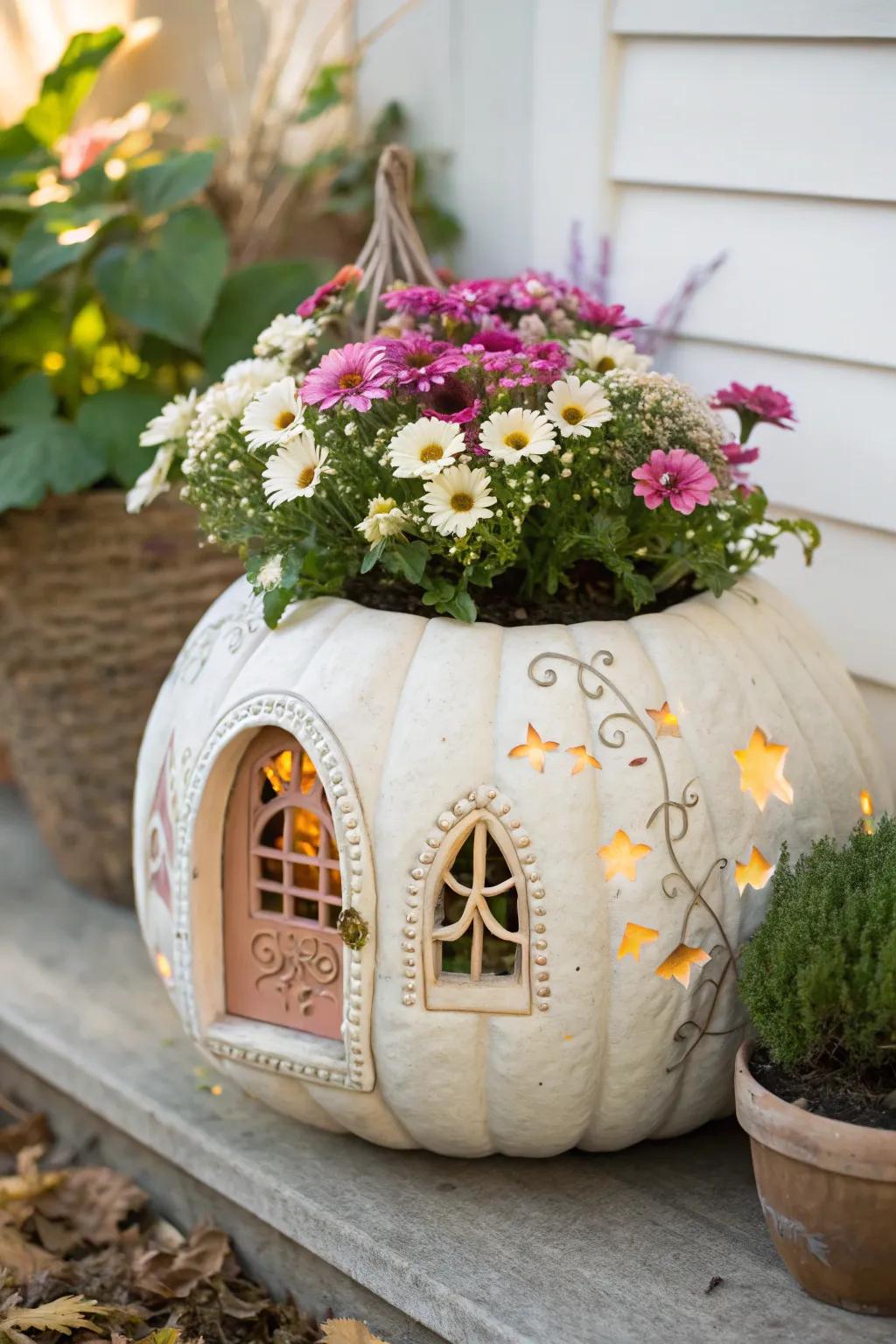 Enchant your garden with a hint of pixie enchantment! 🌸✨ #GourdPixieResidence #ScandiBoho