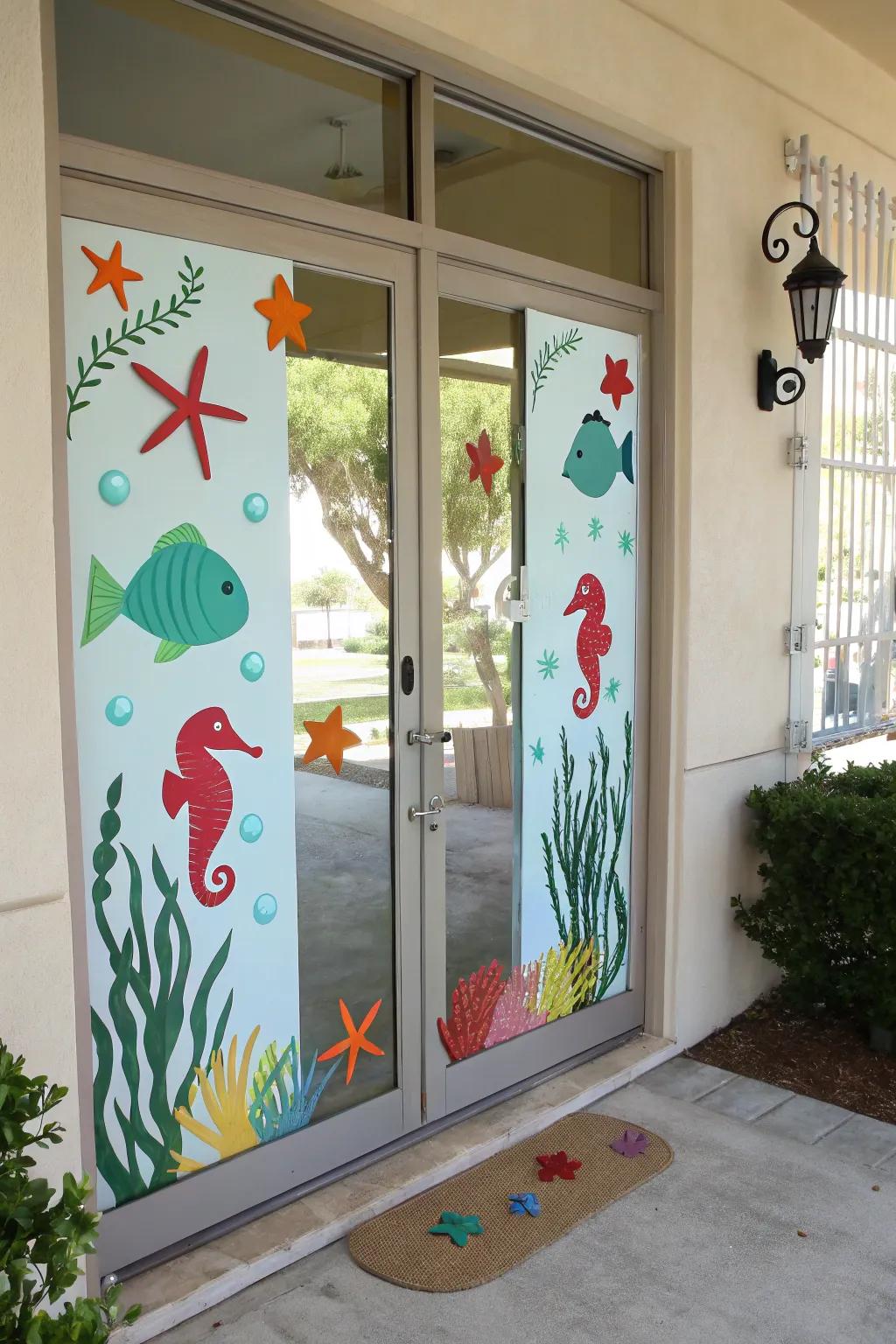 Serene subaqueous schemes for marine aficionados.