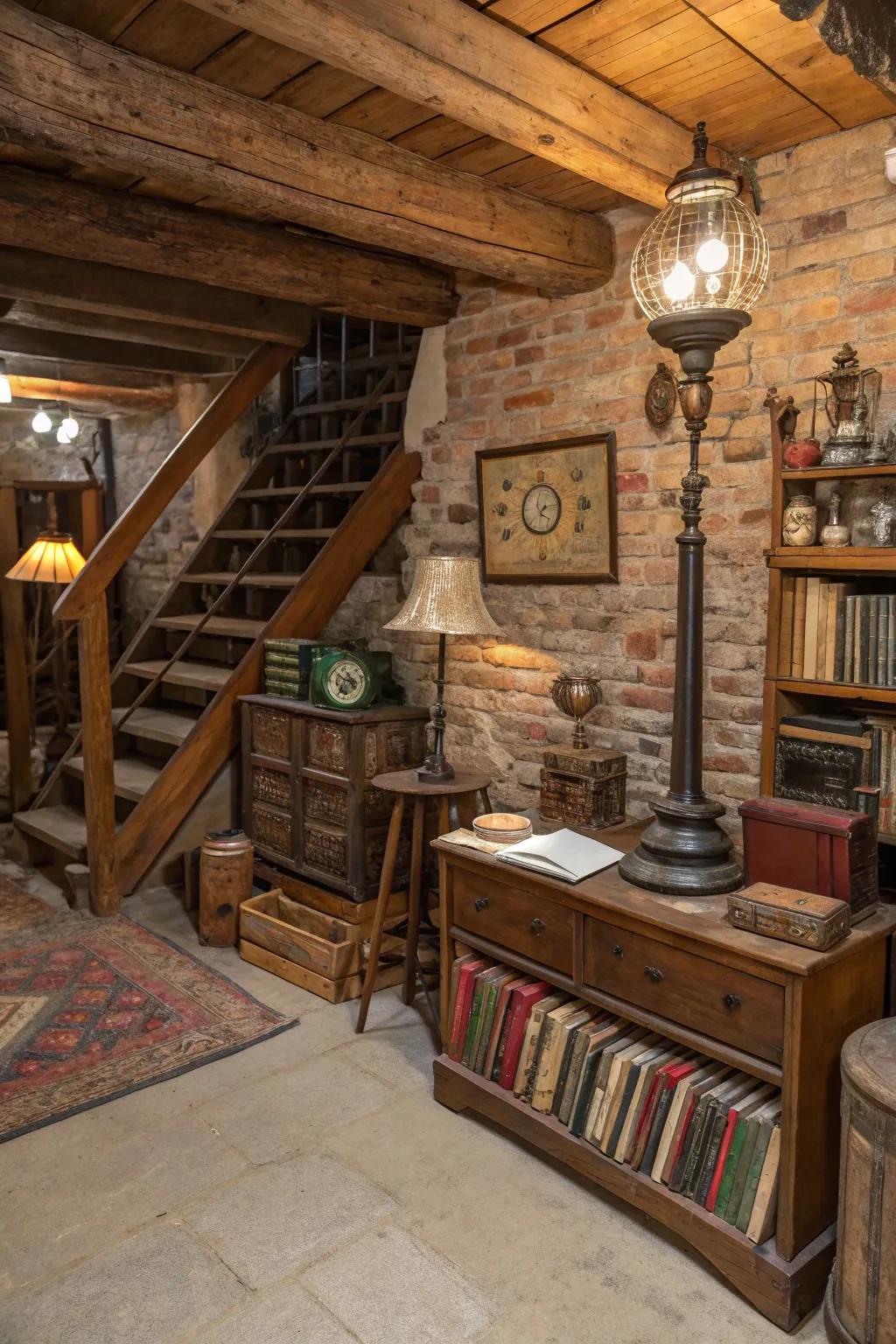 Classic finds add old times and charm to any space.