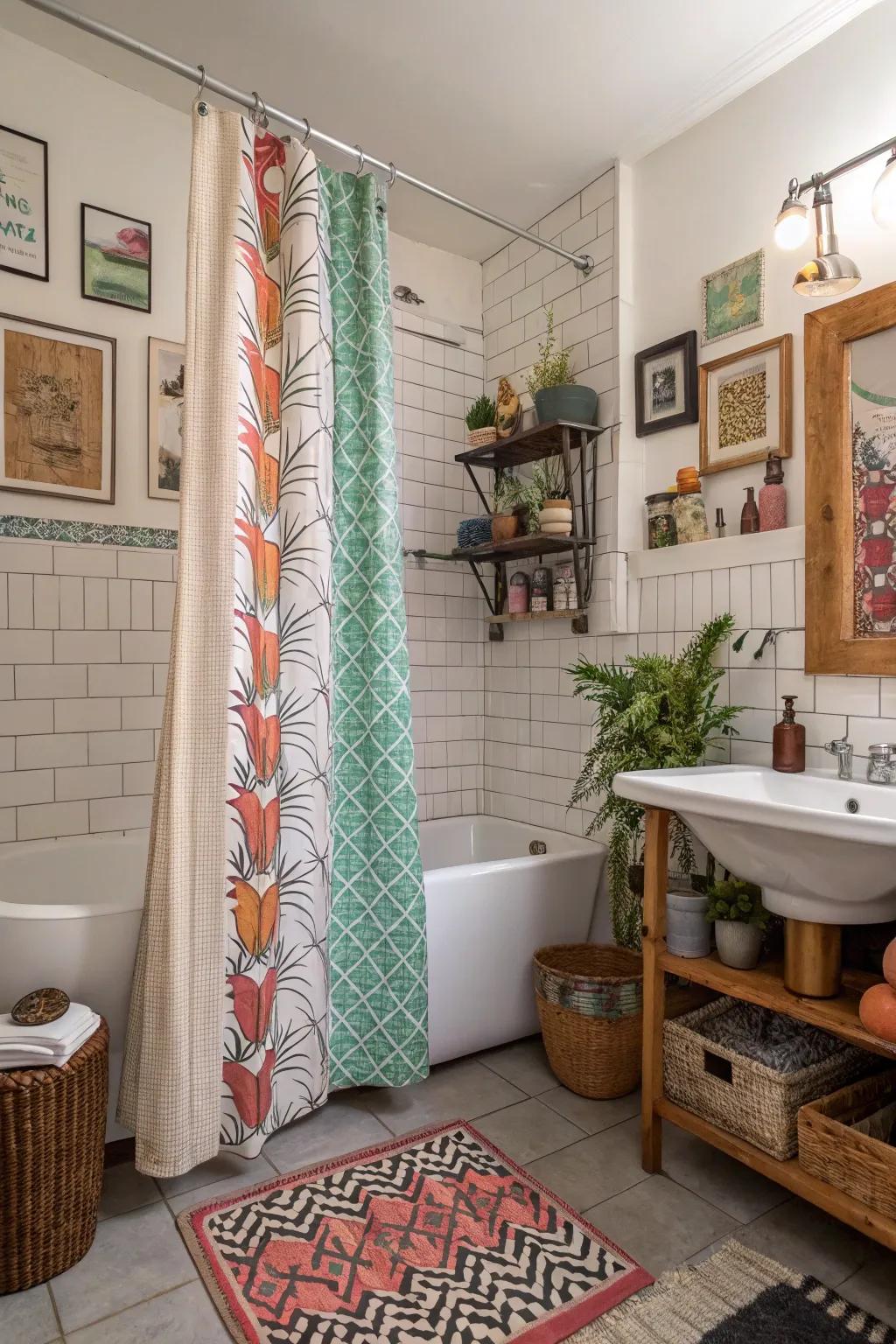 Varied selections are a reflection of your unique style in your bathroom space.