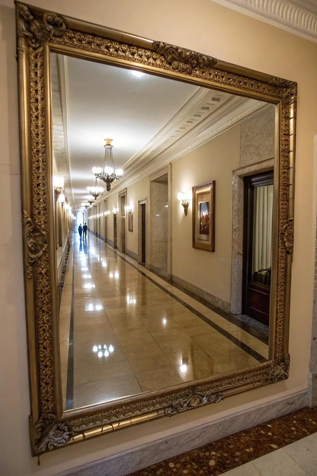 Mirrors add depth and brightness to any room.