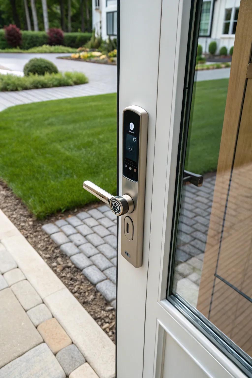 Intensify your home's security and convenience through intelligent door fasteners.