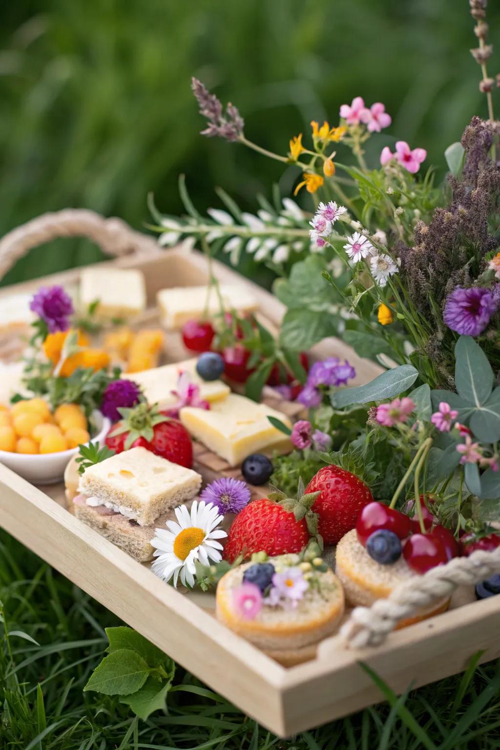 A floral and aromatic arrangement for an enchanting sensation.