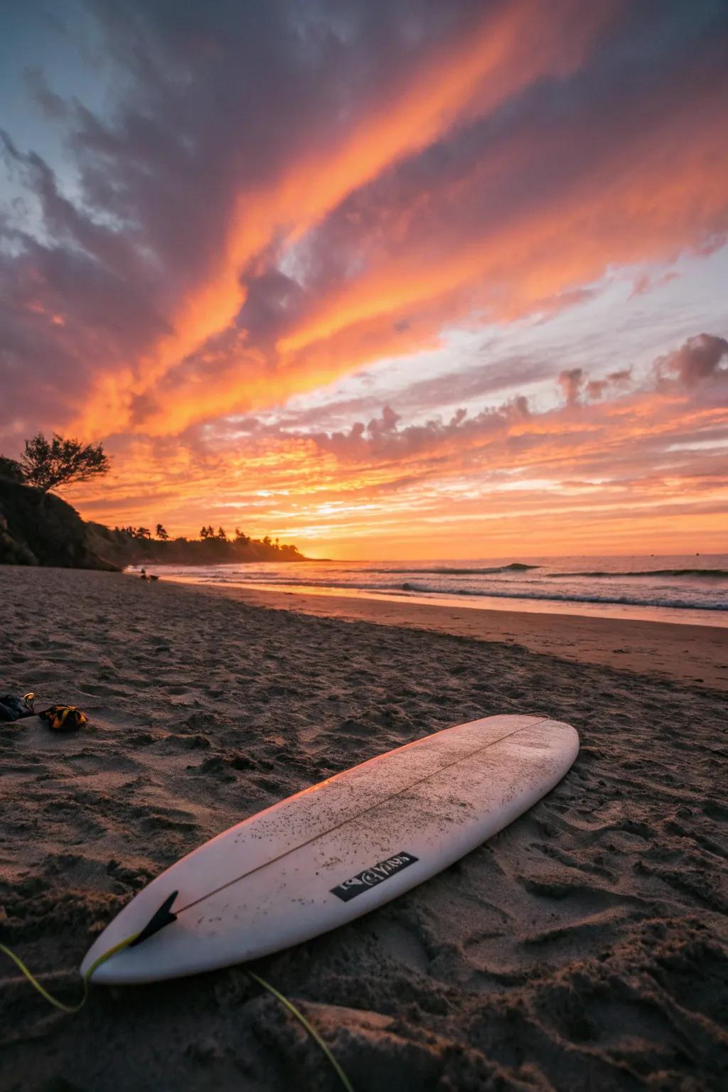 A serene sundown-inspired display with gradations of apricot and rose.
