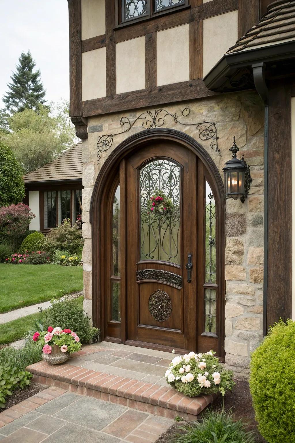 Structures from the Tudor era impart a storybook allure to traditional homes.