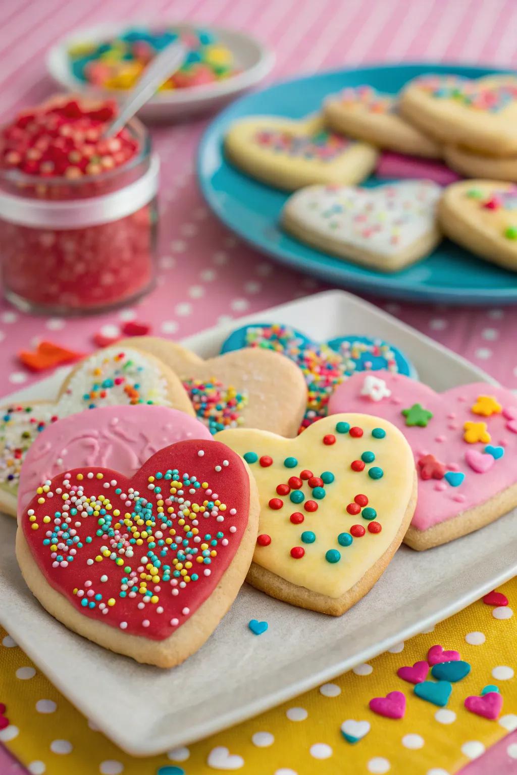 Granule wonder imparting a festive essence.