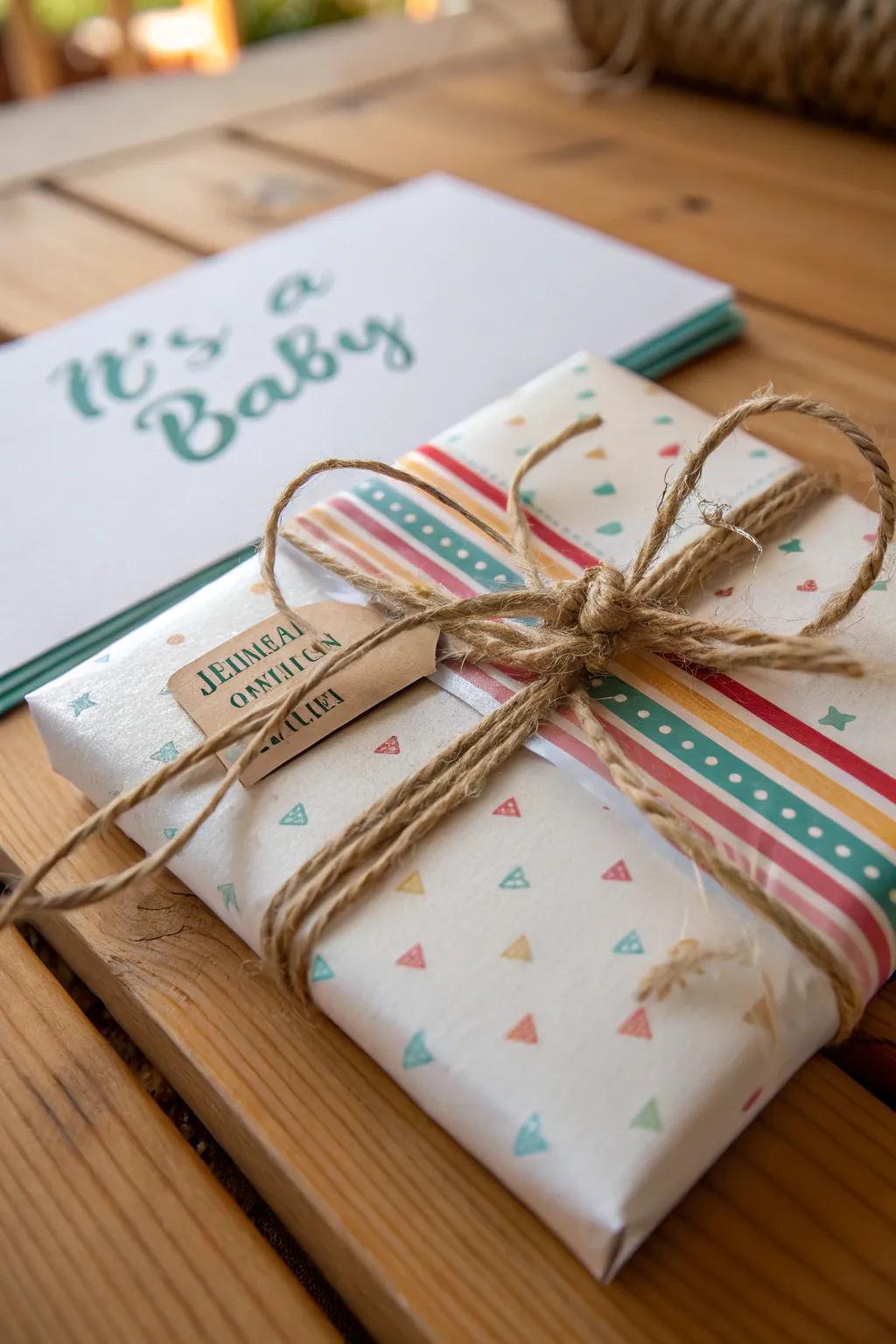 Cords and ribbons add a playful and stylish touch.