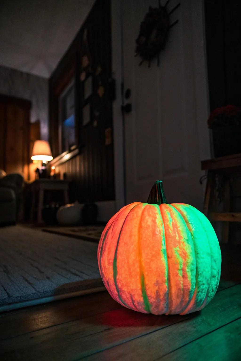 Gourd radiating with bewitching luminescence.