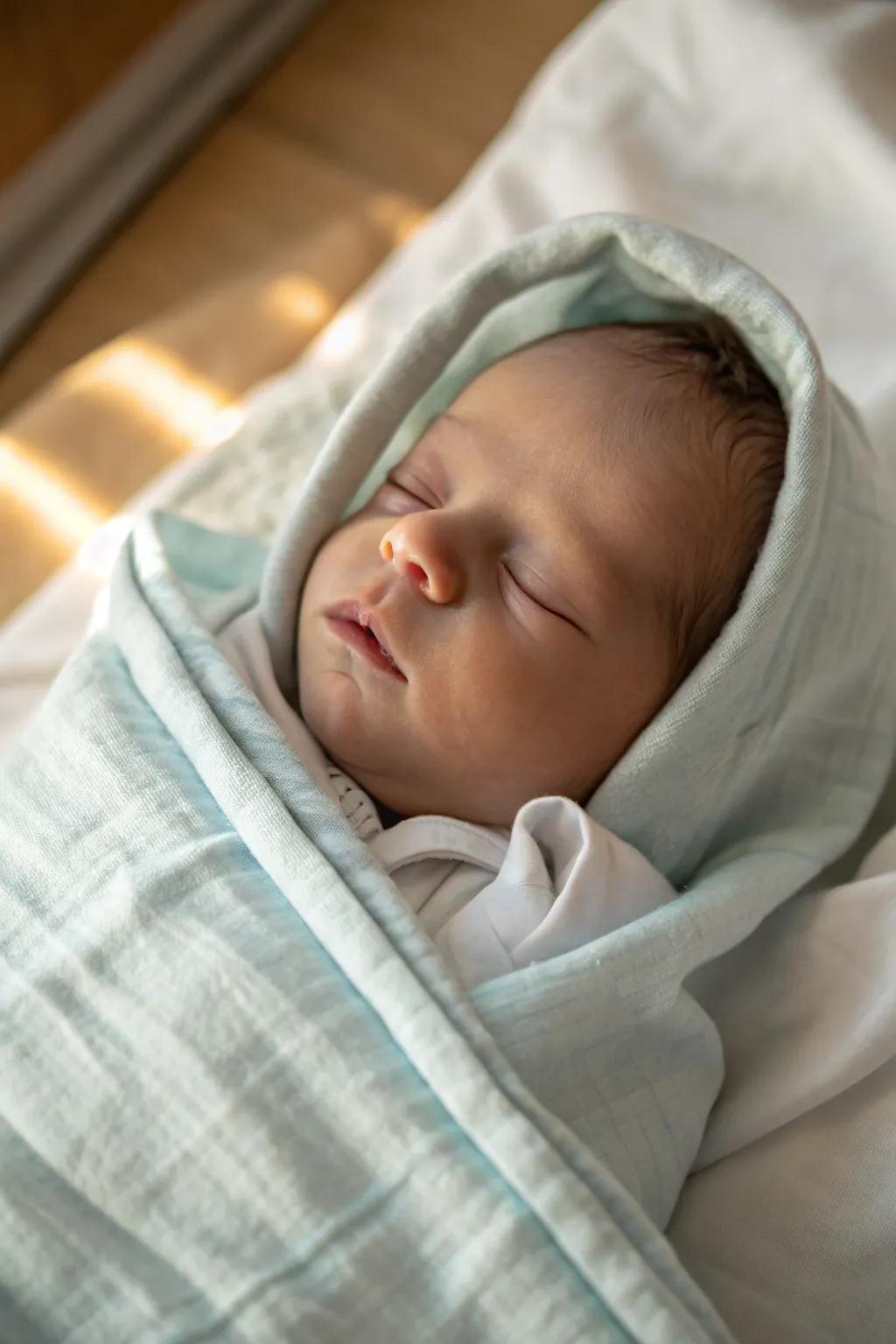 Subdued emphasis lenses accentuate the gentle innocence of newborns.
