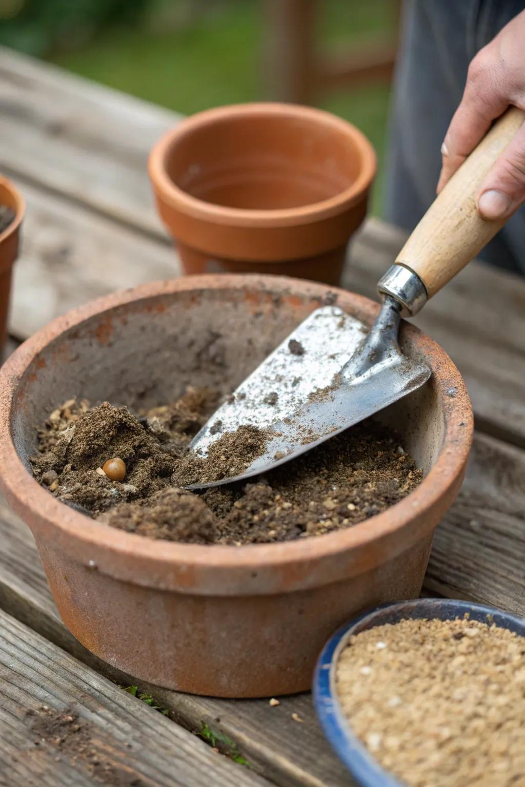 A straightforward method to sustain keen, clean garden implements.