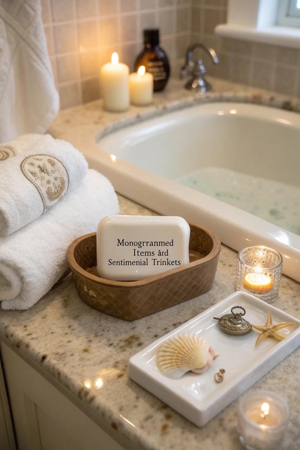 Make your bath time special with customized impressions.