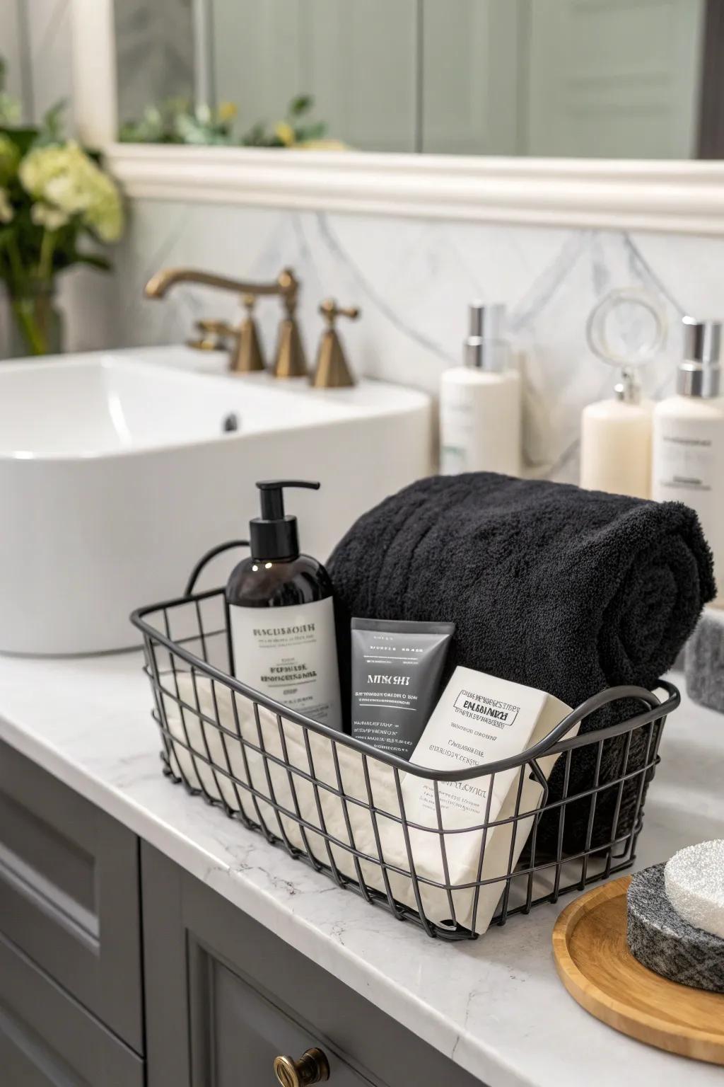 Carbon beauty essentials for a chic skincare ritual.