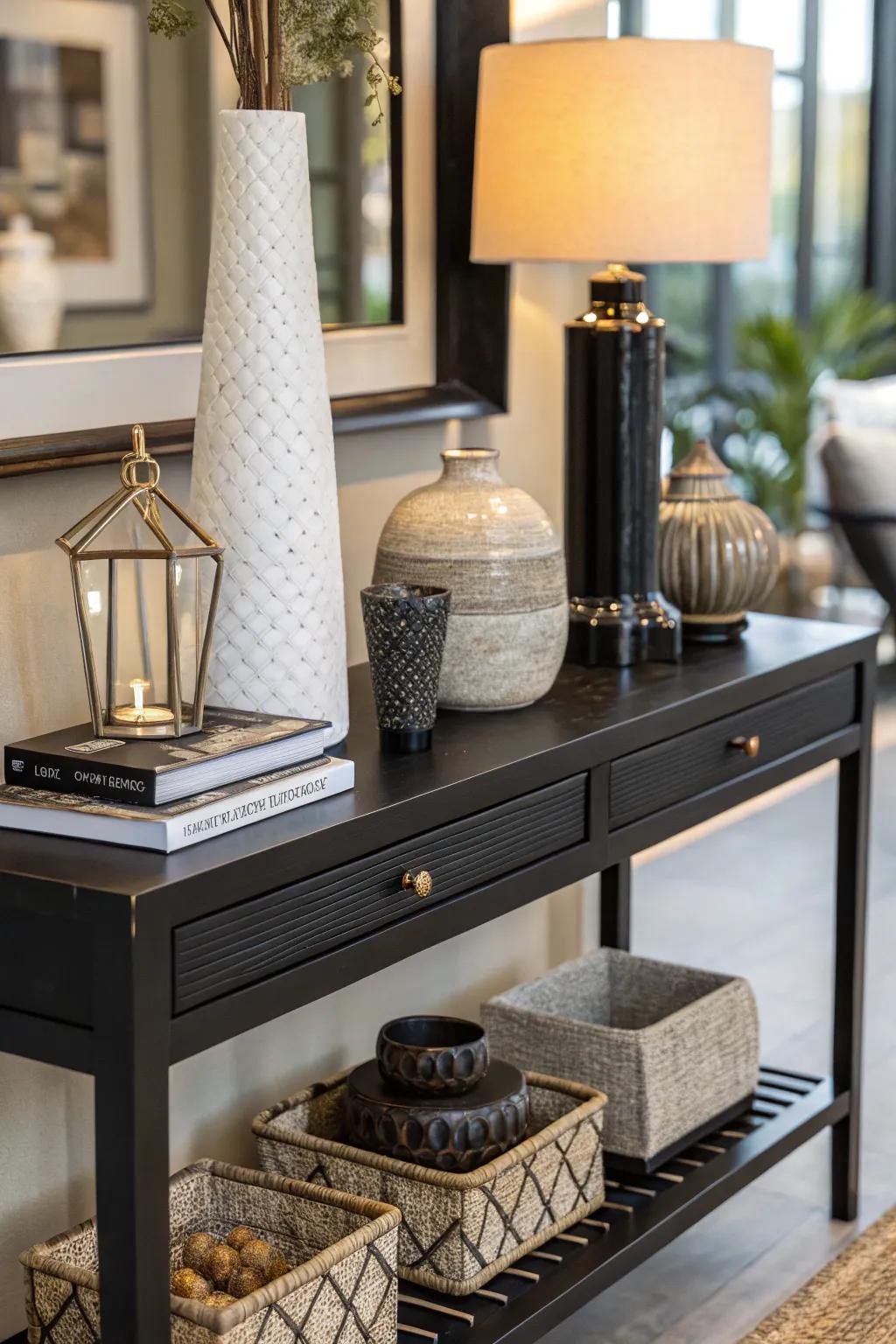 Differing heights establish an appealing and vigorous display.