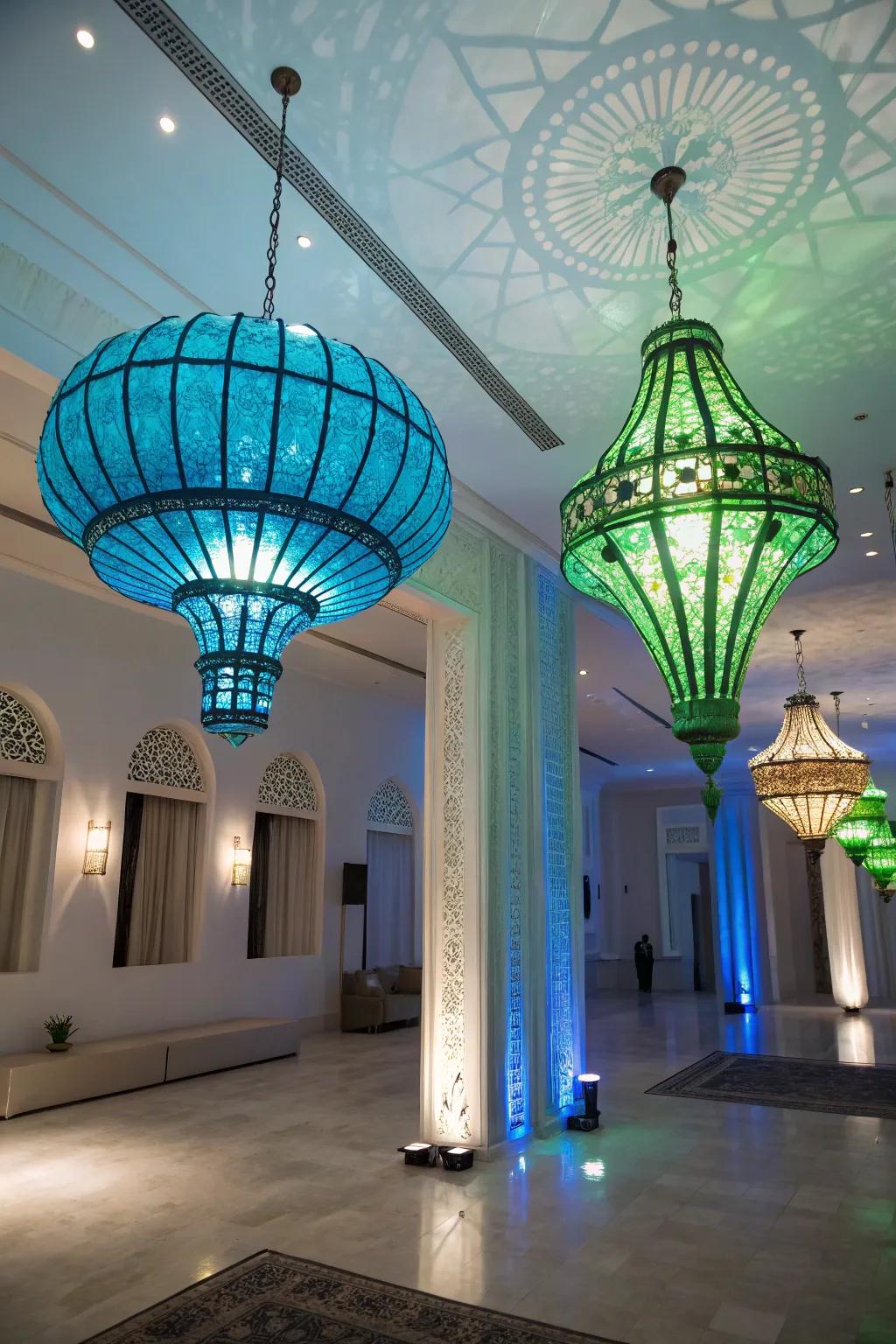 Prominent illumination elevates your decor.