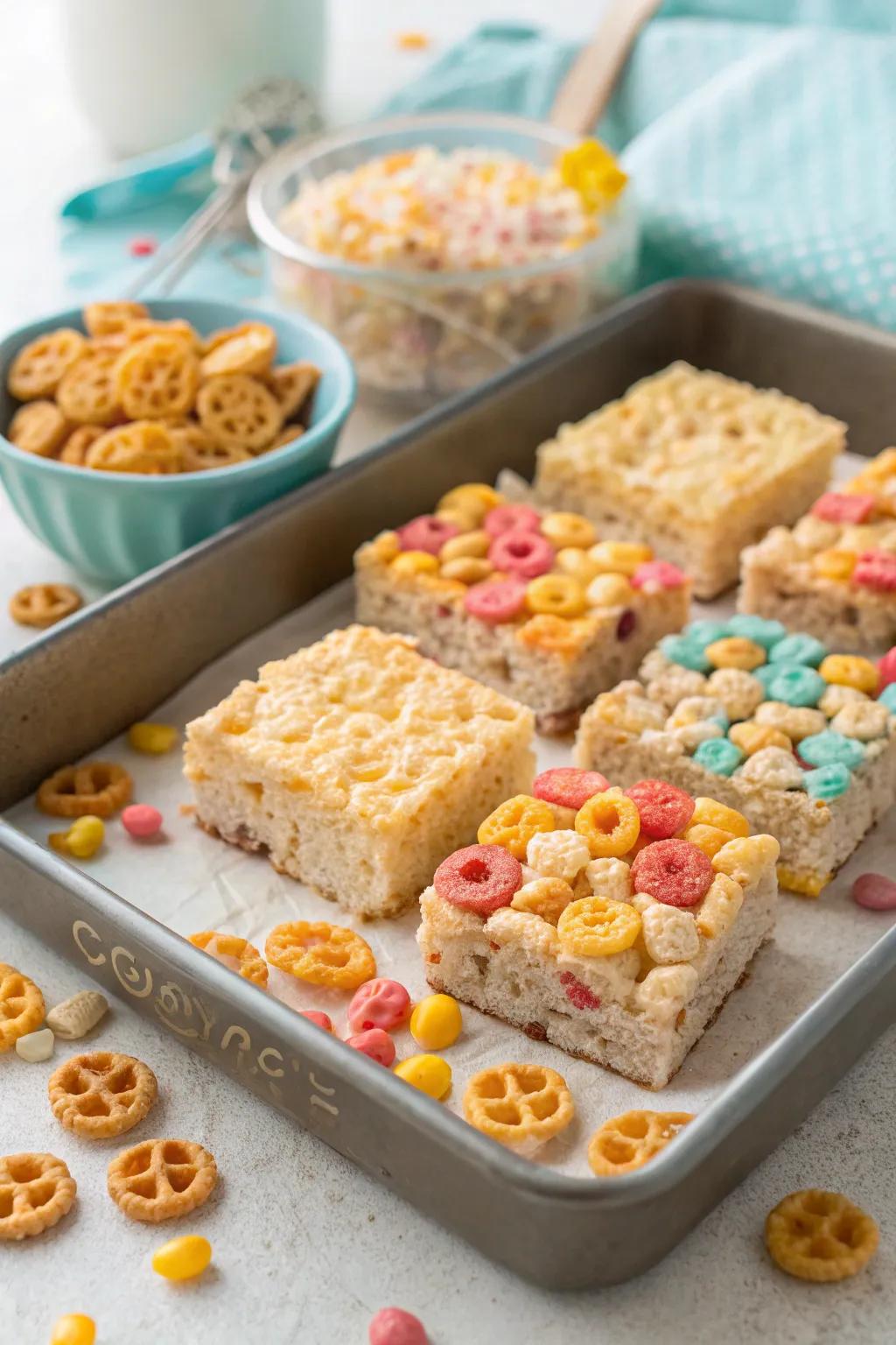 Honeycomb cereal delights for a crunchy pleasure.