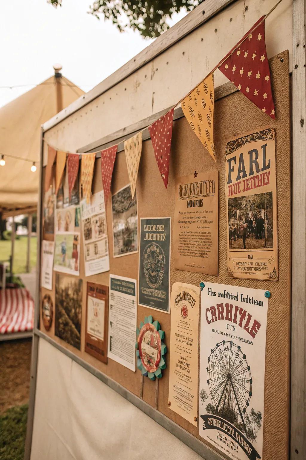 Vintage vibes on the panel take viewers on a journey back in time to classic carnivals.