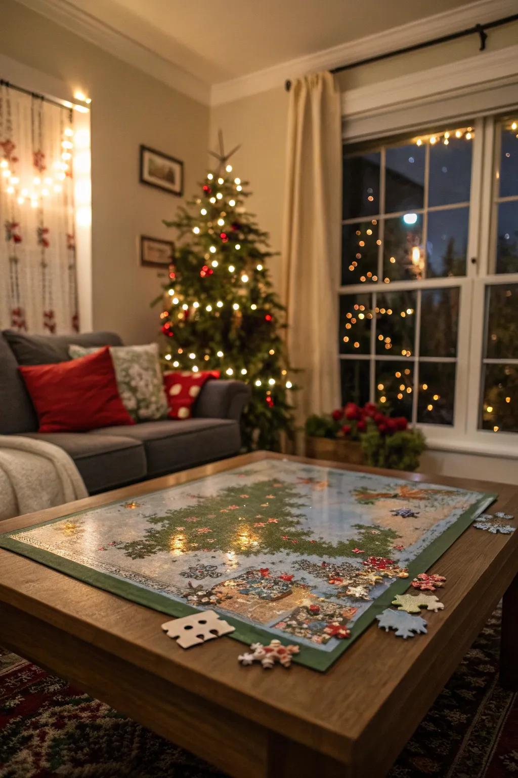 Piece collectively celebratory amusement through a Christmas conundrum.