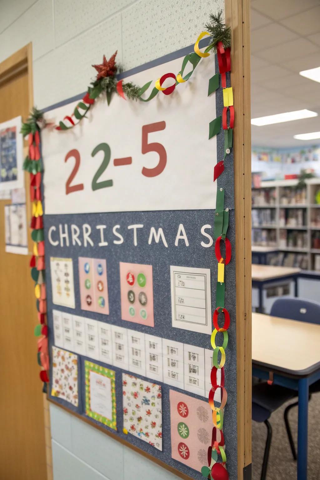 Counting down to Christmas with daily mathematics.