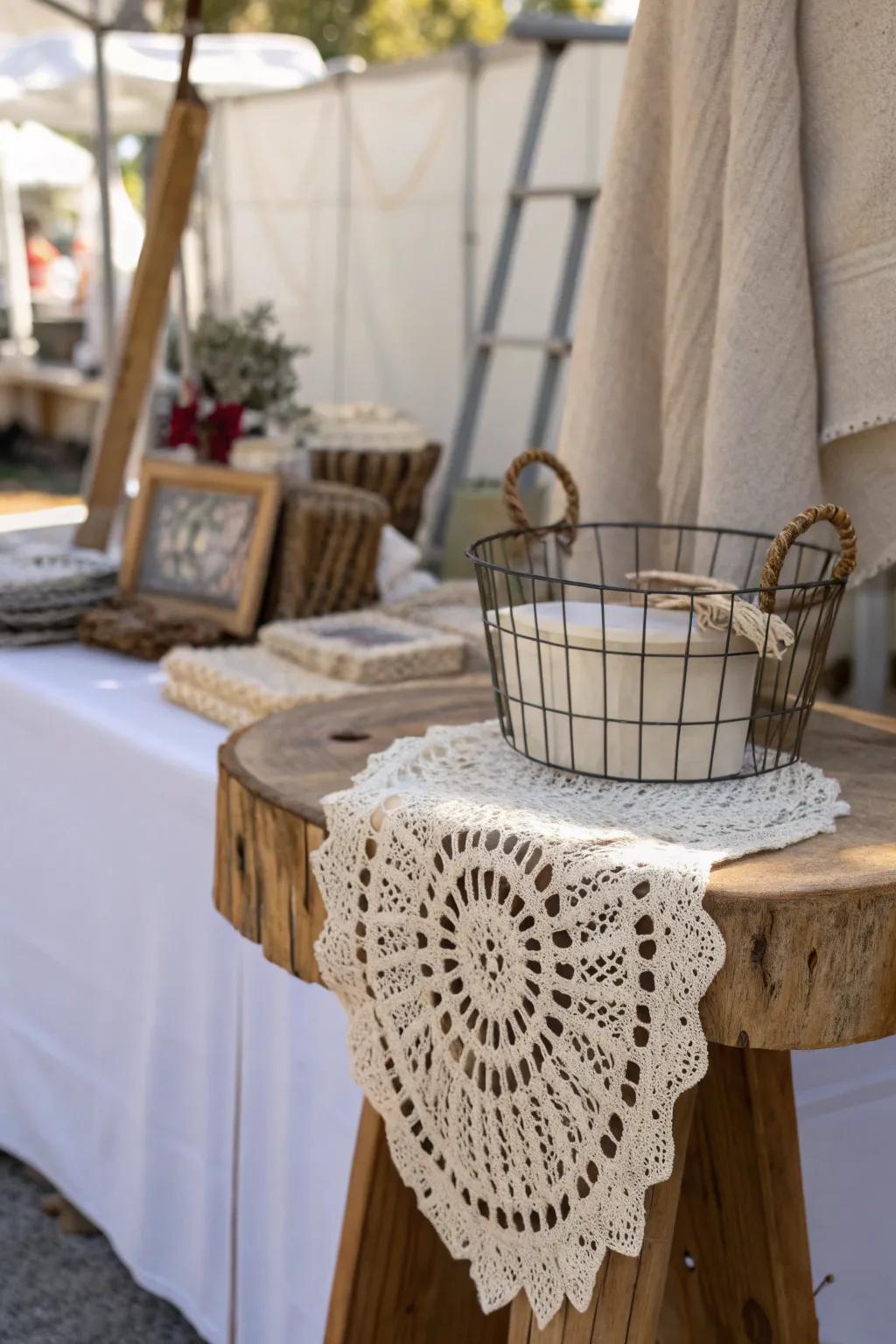 Embrace the art of crochet with a touch of countryside elegance.