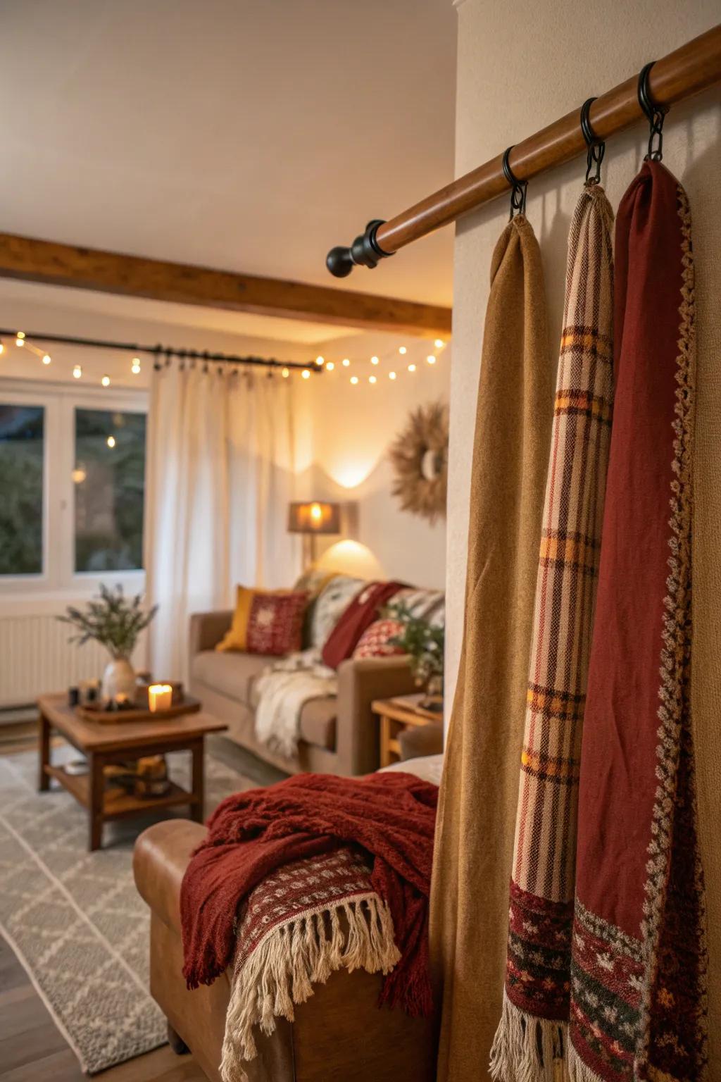 Timber curtain rods contribute an element of innate comfort to your abode.