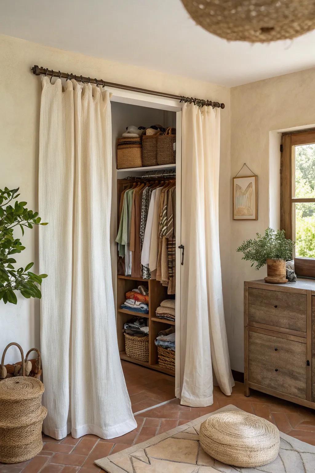 Opt for sustainability with eco-conscious textiles.