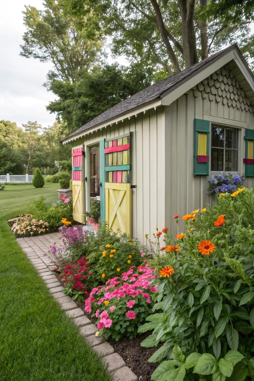 Ornamental window covers bestow charm and individuality.