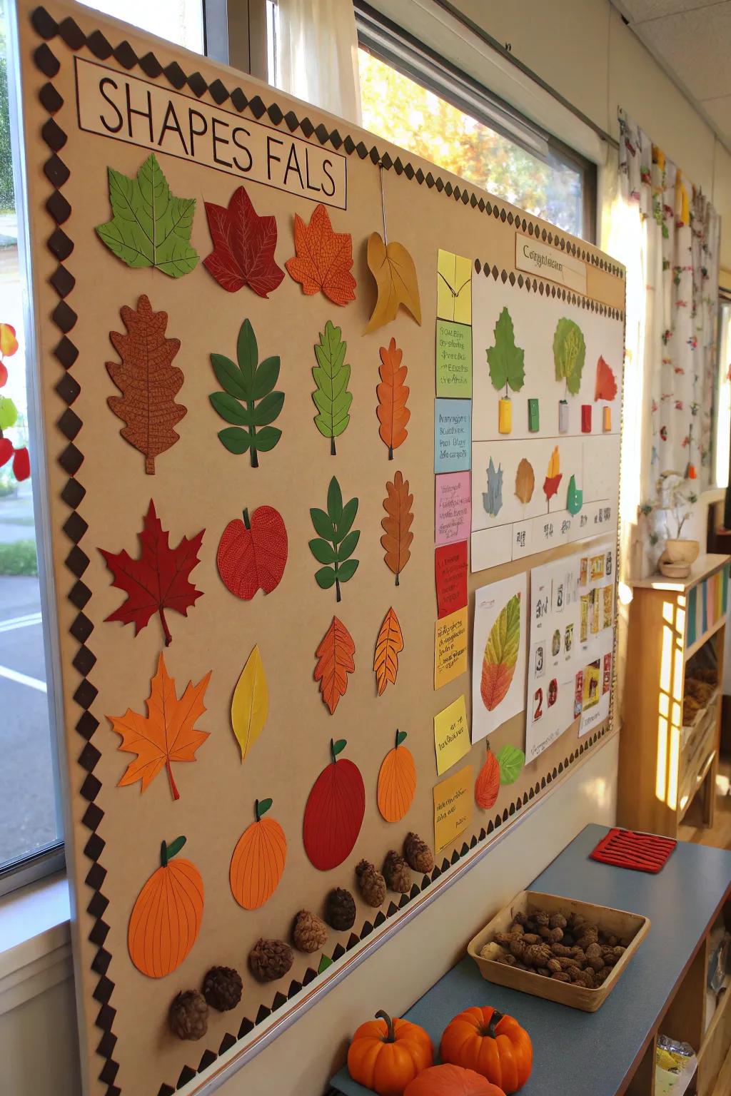 Seasonal Forms brings educational fun to fall decor.