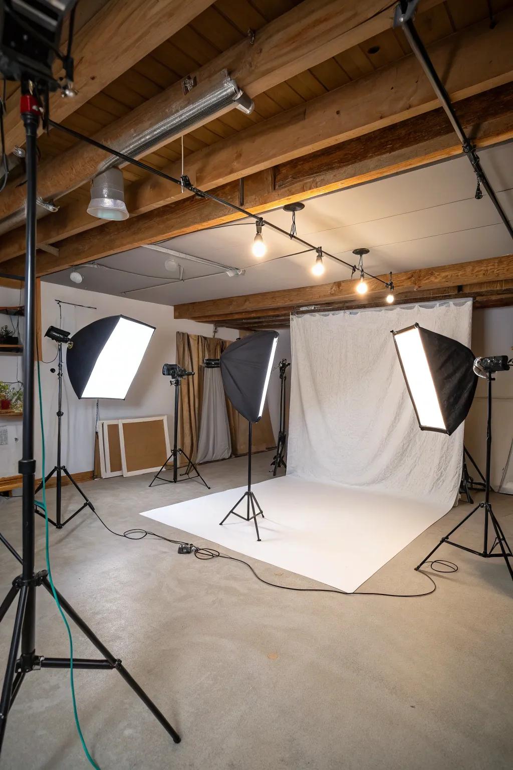 Capture captivating images within your personal image capture space.