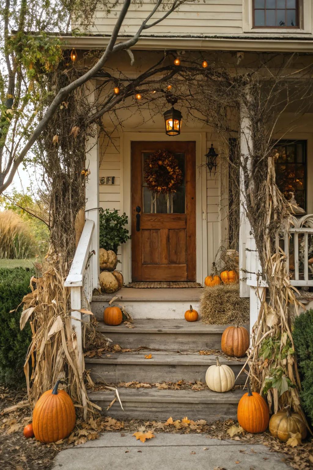Nature-inspired components merge beautifully alongside <strong>gourds</strong>.” loading=”lazy” class=”pimg”>
</picture><figcaption>Nature-inspired components merge beautifully alongside <strong>gourds</strong>.</figcaption></figure>
<p>Mix <strong>gourds</strong> alongside organic components like cornstalks plus stems to deliver an earthy manifestation. This arrangement delivers the sensation of nature right to your doorstep.</p>
<h3>Check if these fit your needs:</h3>
<ul class=