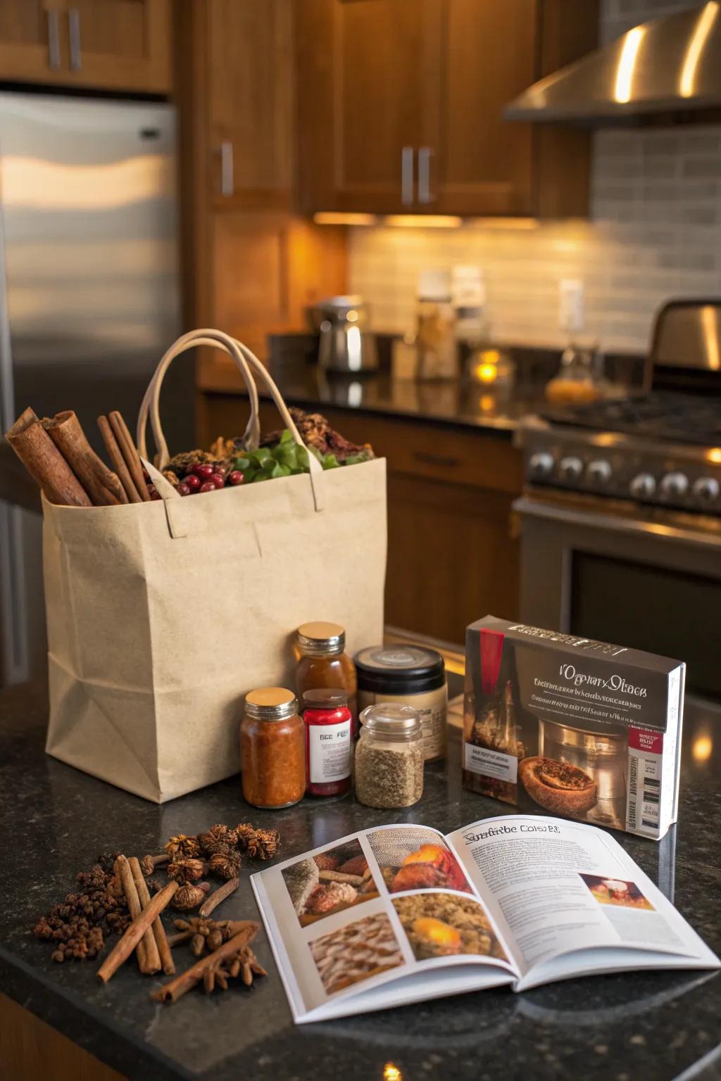 Inspire culinary innovation using a trace of spice.