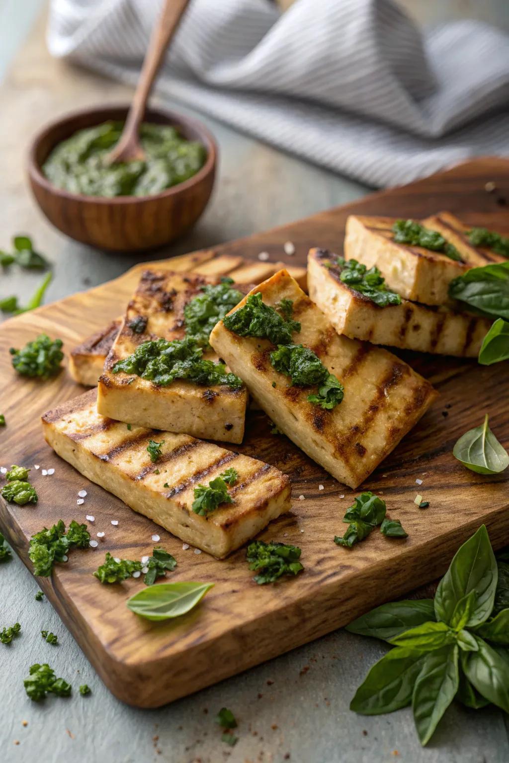 For grill lovers, grilled tofu is a flavorful vegetarian choice.
