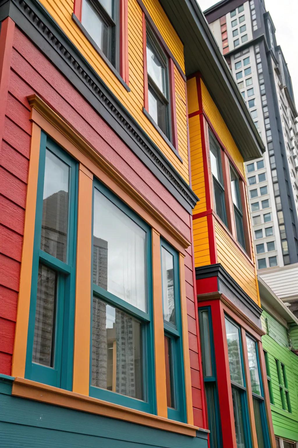 Postmodern trims inject artistic flair with bold designs.
