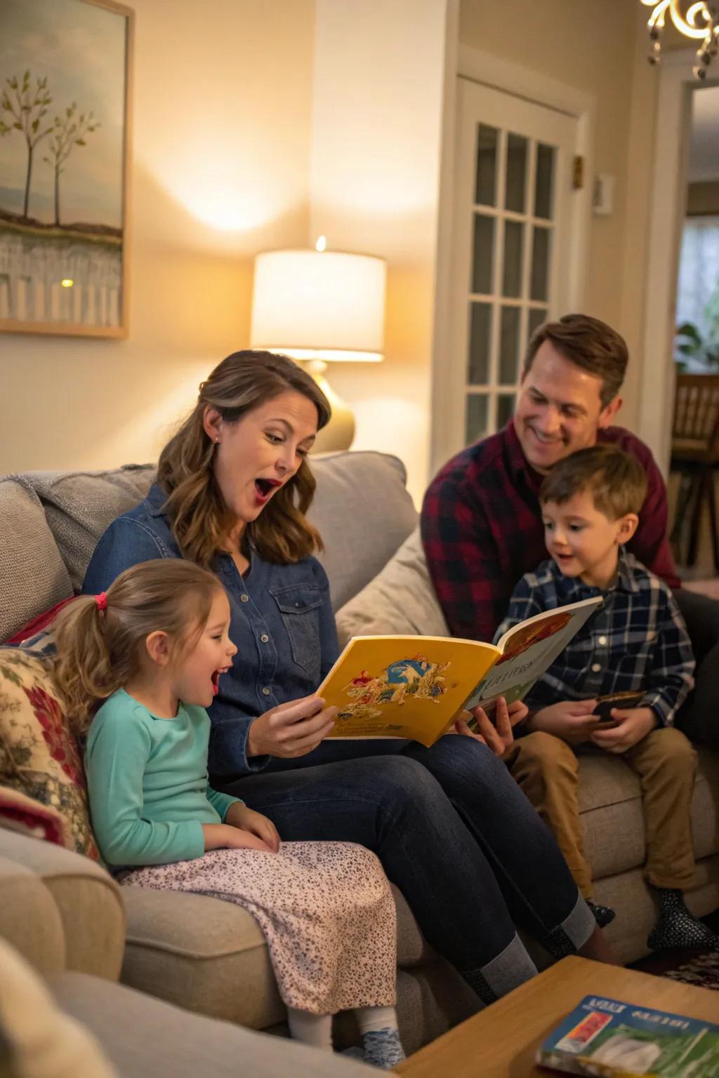 Recounting tales sessions ignite ingenuity and amusement.