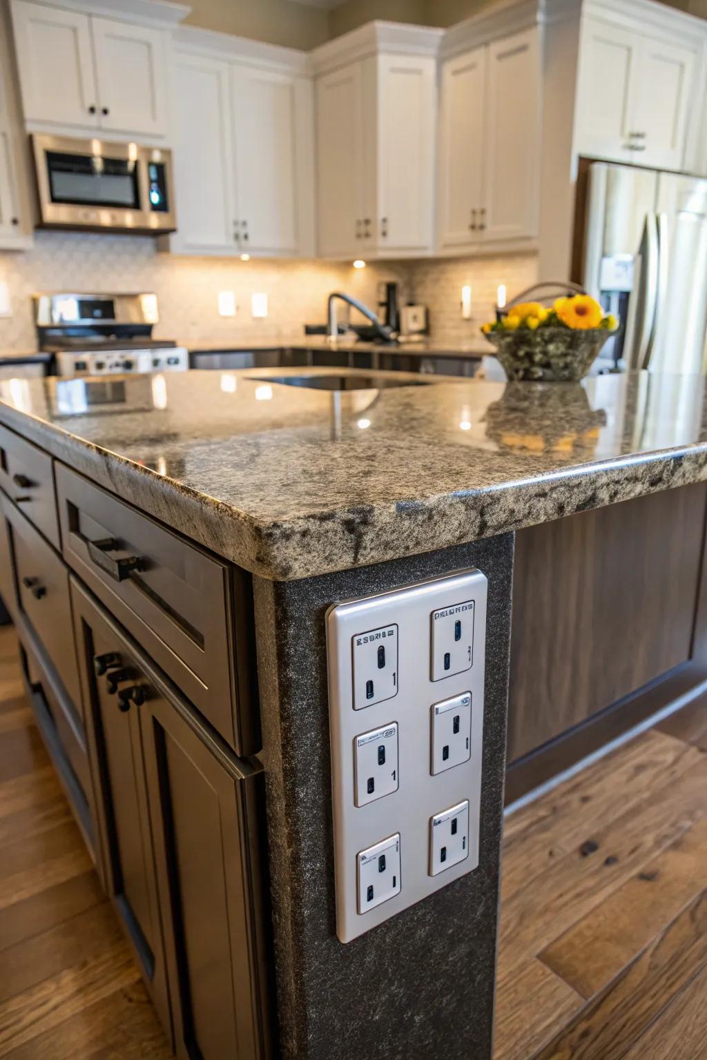 Combination outlets improve safety and functionality.