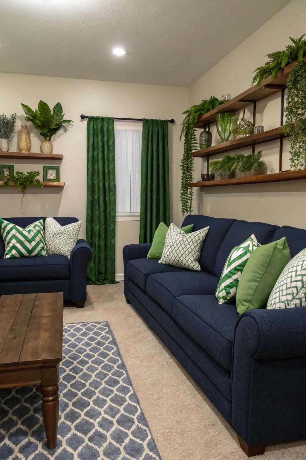 Symmetrical layout brings equilibrium to the family space.