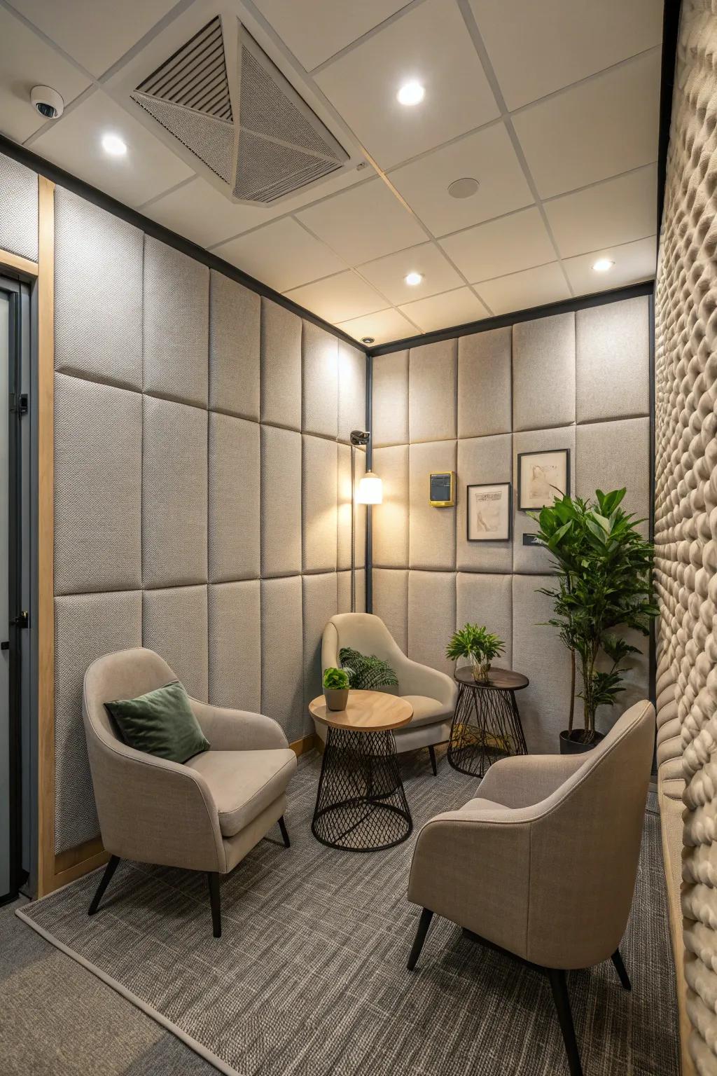 Discover peace and enhance focus in designated quiet zones.