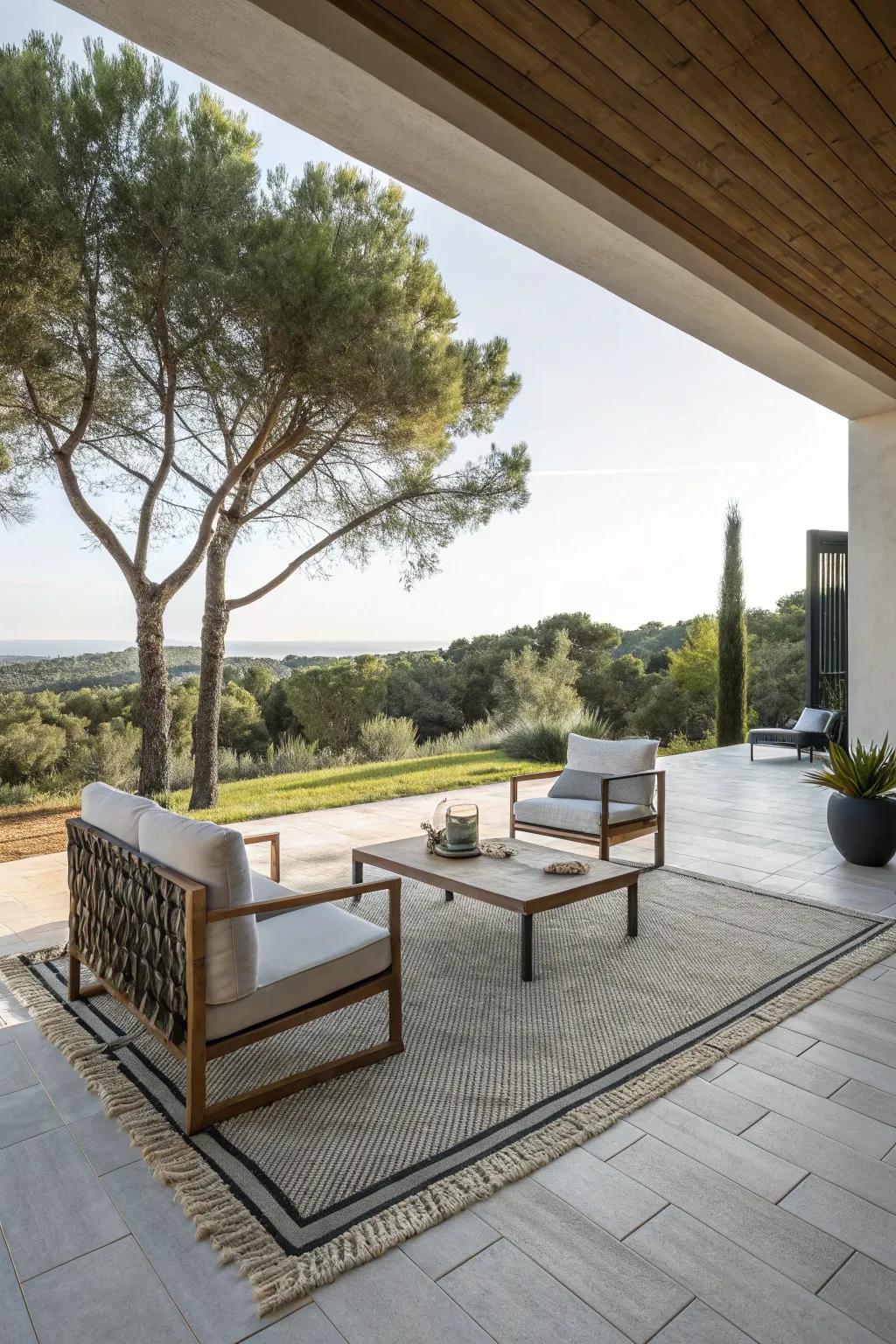 Simplicity enhanced through minimalist styles.