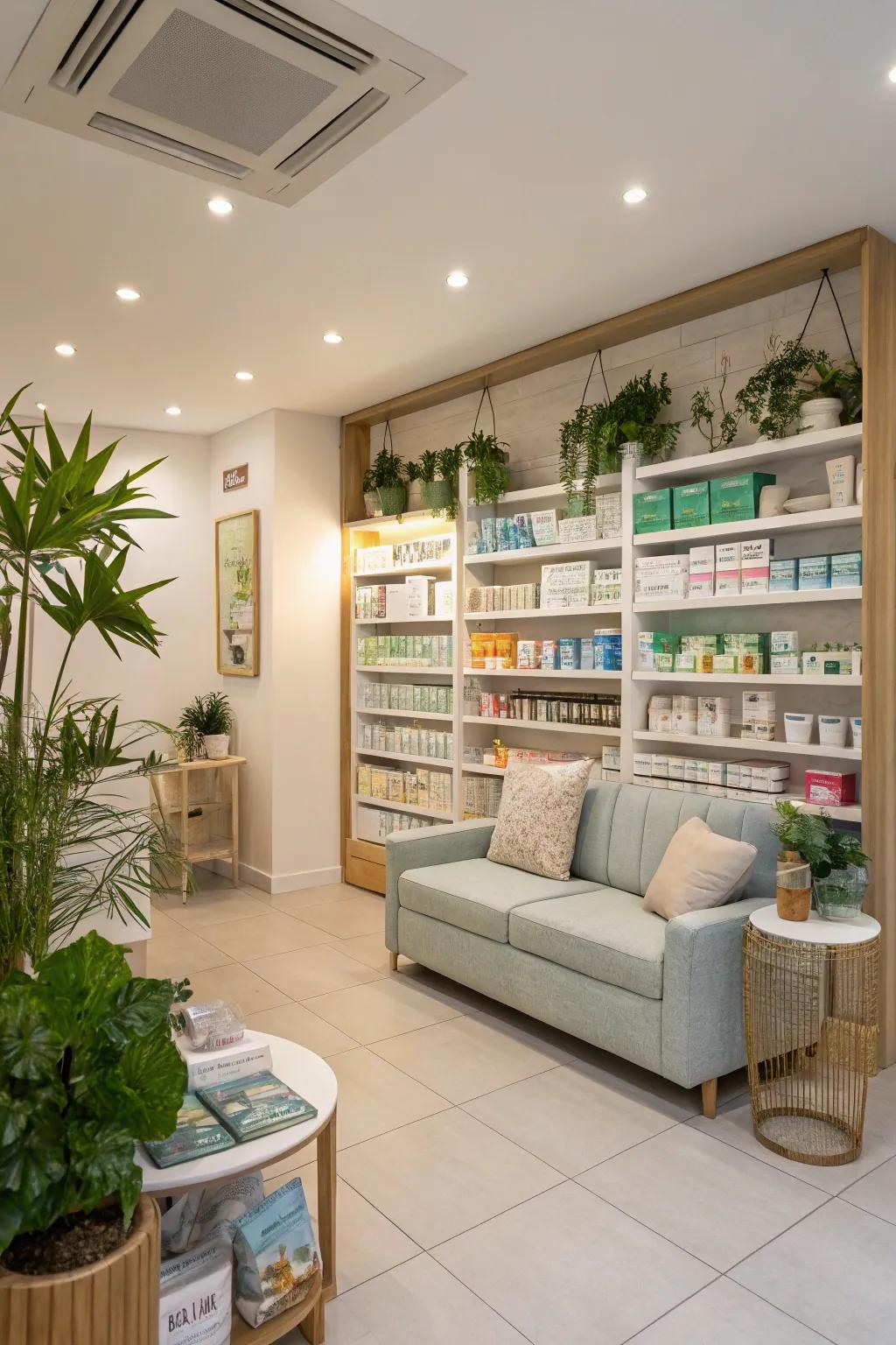 A holistic hub providing wellness tips and products