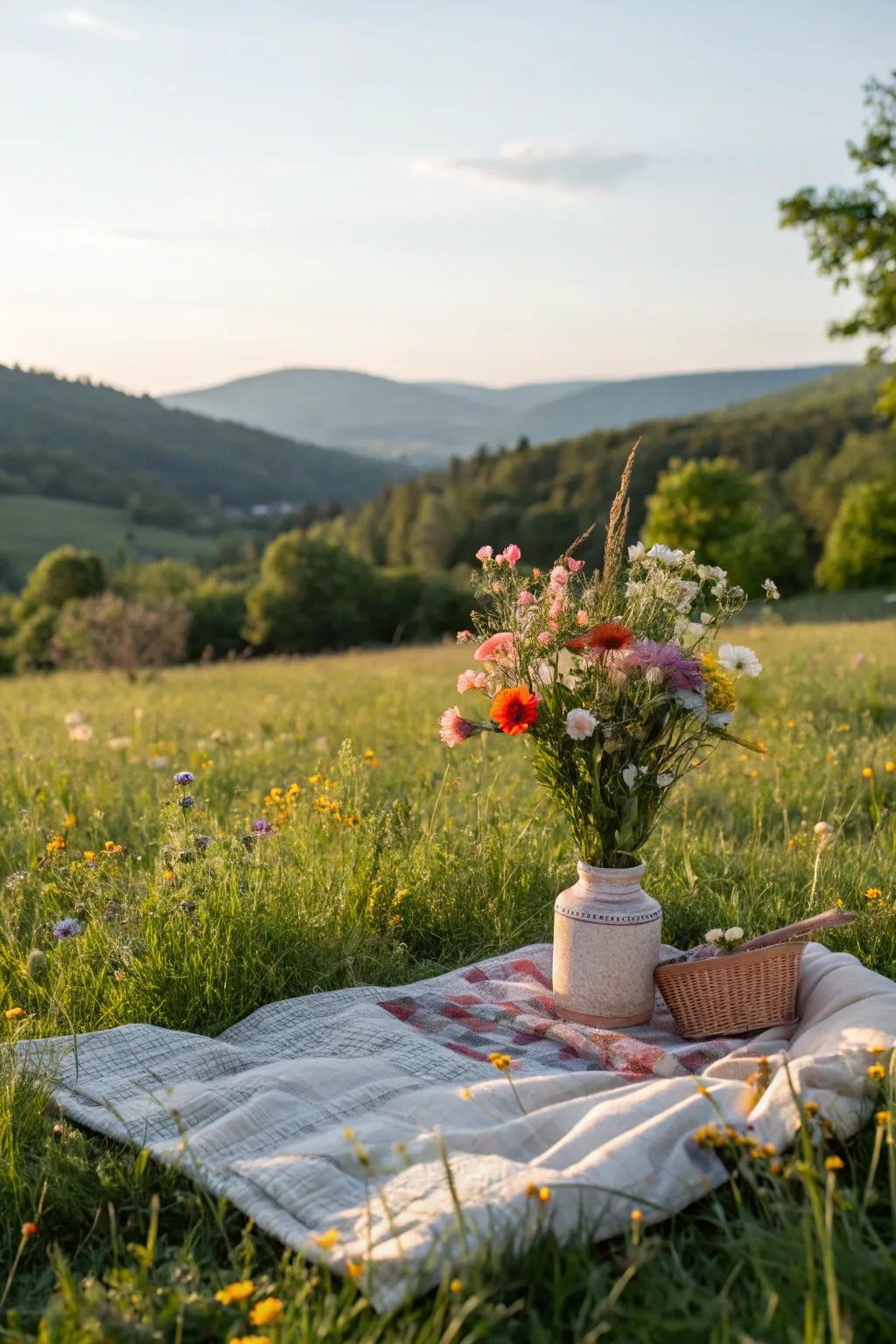 Bespoke floral centerpieces introduce natural splendor to your repast.