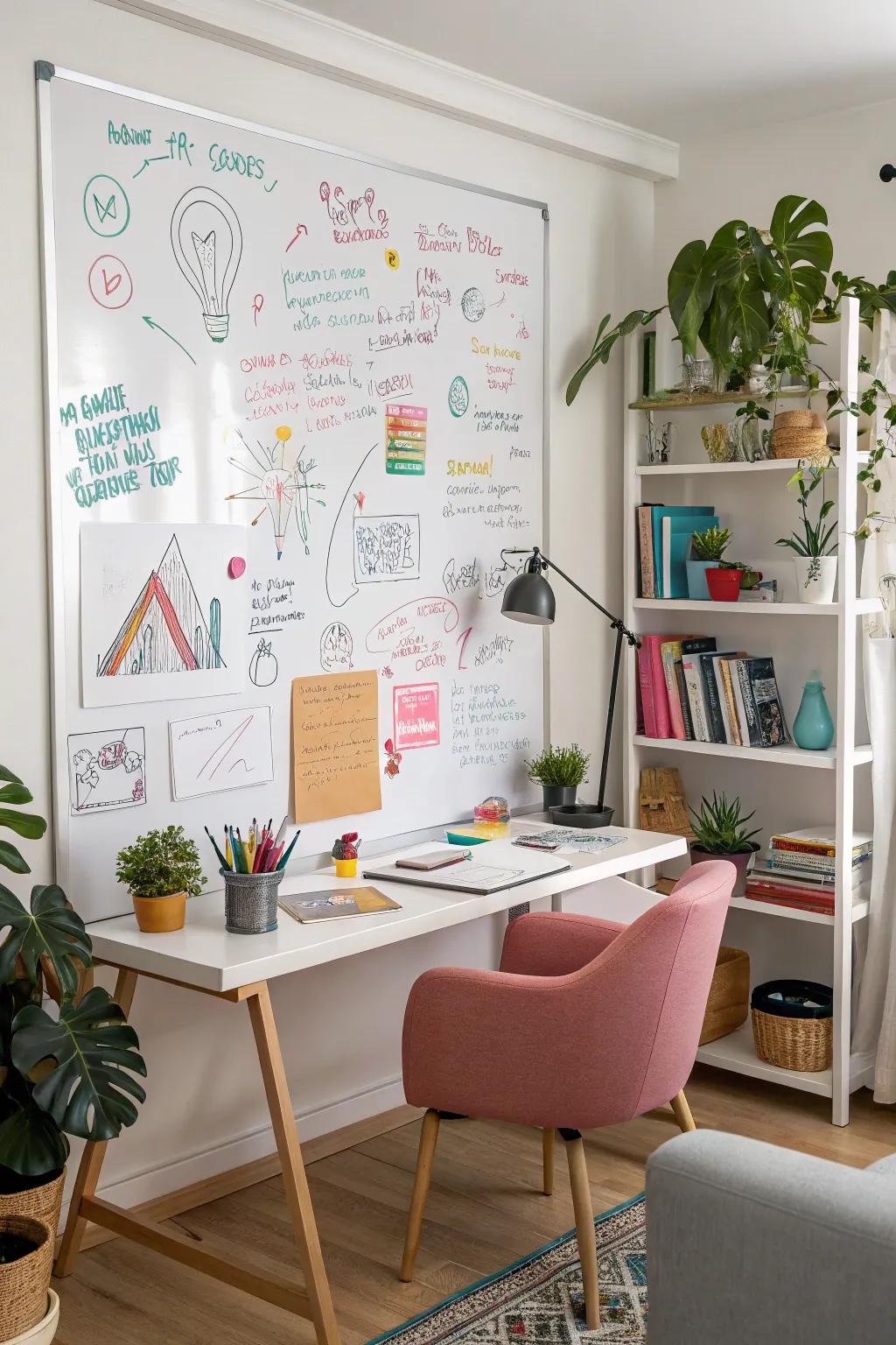 Permit your creativity to flourish via a devoted sketch space.