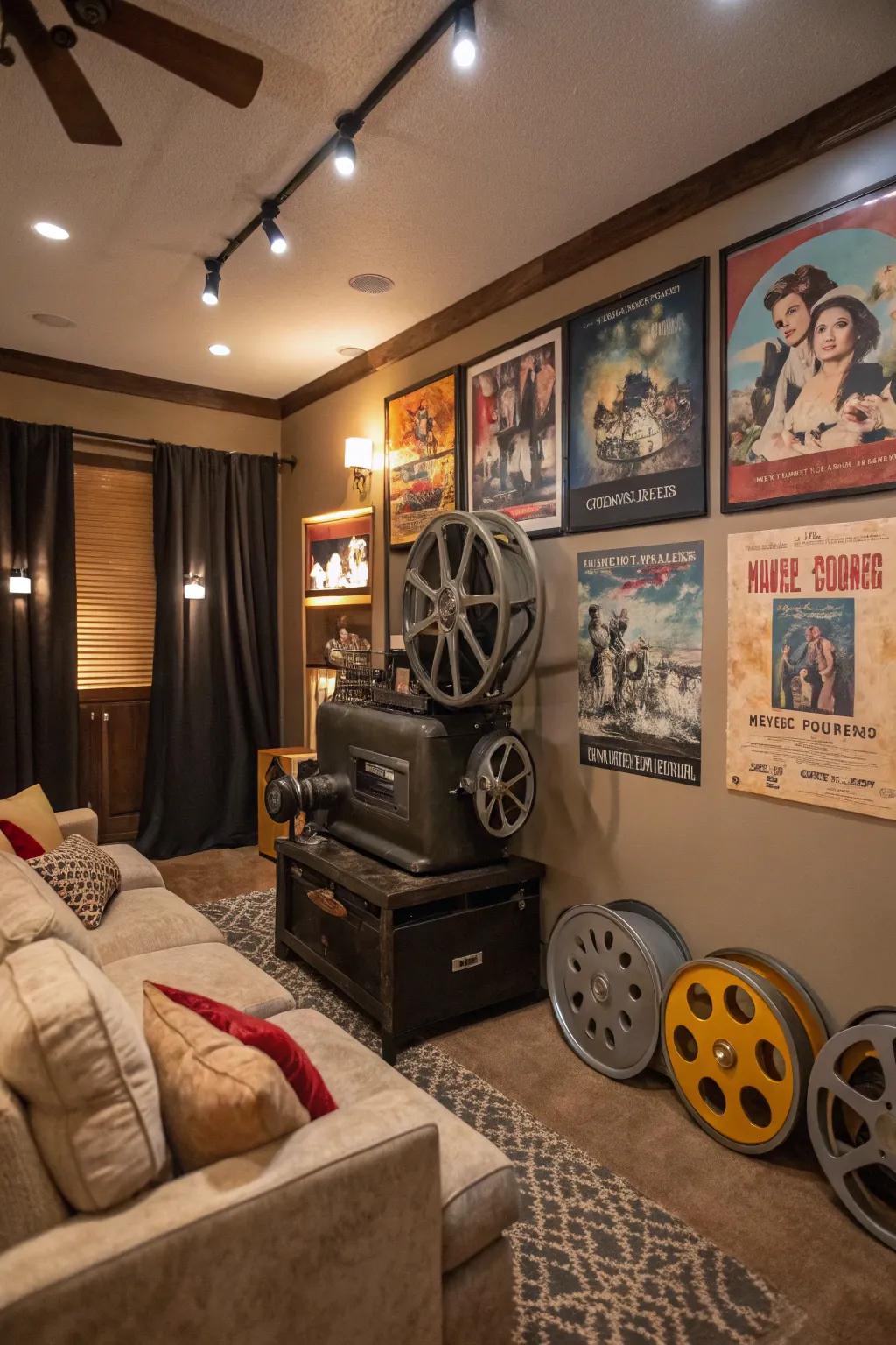 Themed decor adds style to your space.