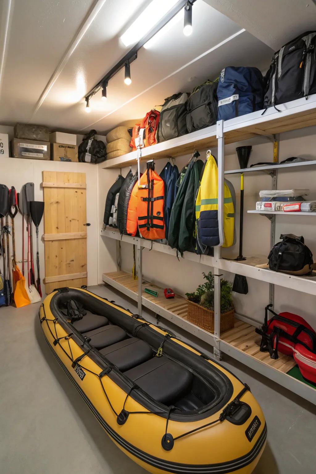 Environmental regulation keeps your watercraft in top condition year-round.