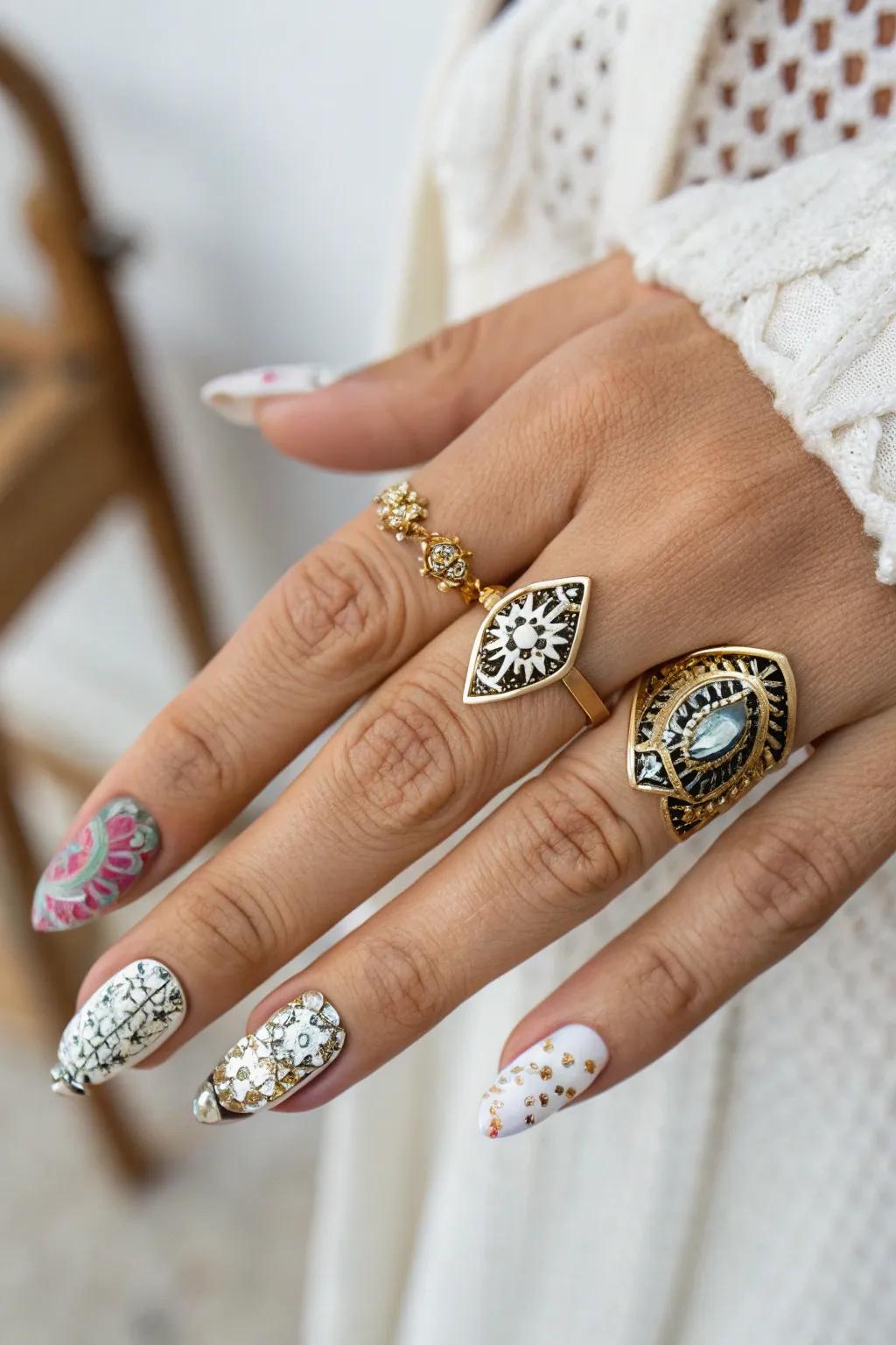 Rings and Ungual Art in Concord