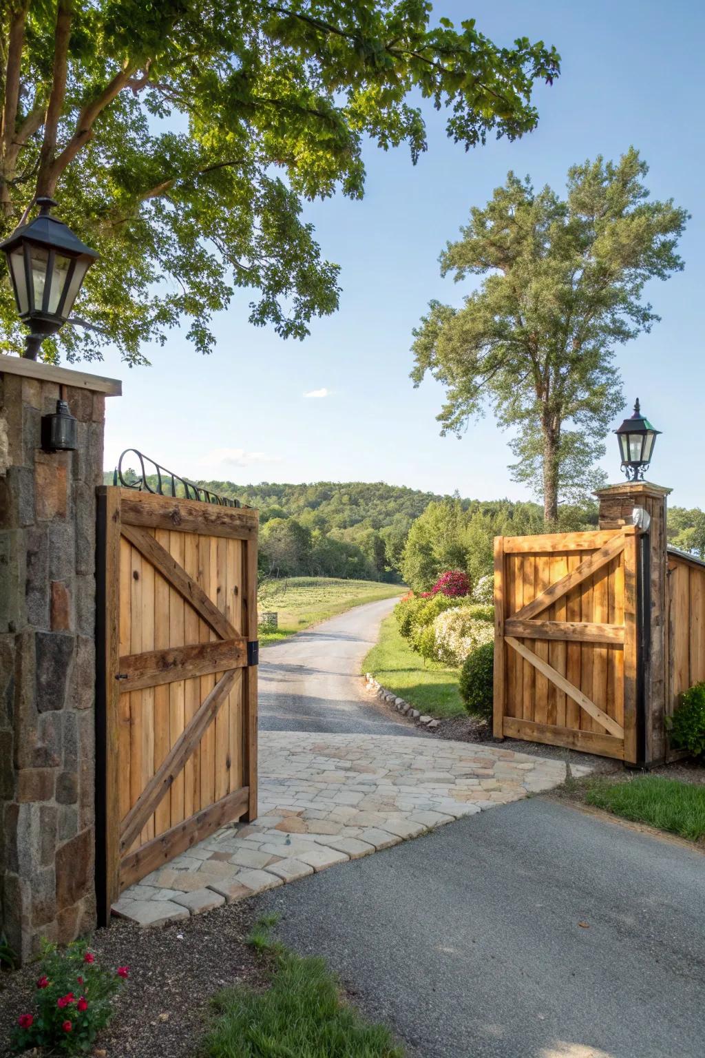 Repurposed timber infuses countryside sustainability.