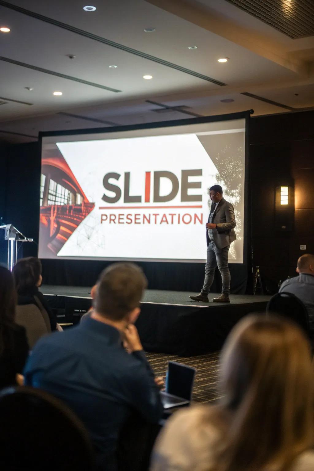 Slides with high-contrast design for enhanced readability.