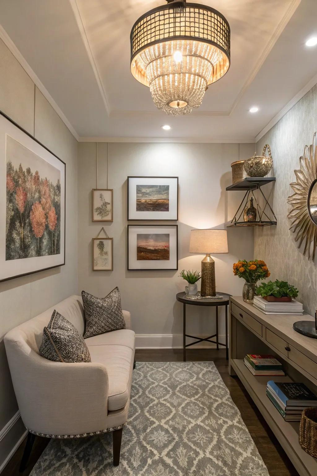 Ornamental accents designed to personalize and enhance.